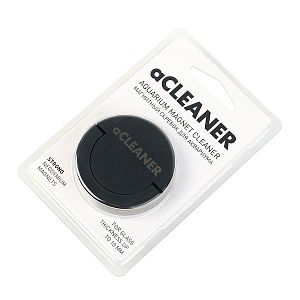 Магнитный скребок AquaLighter aCLEANER black для аквариума, черный