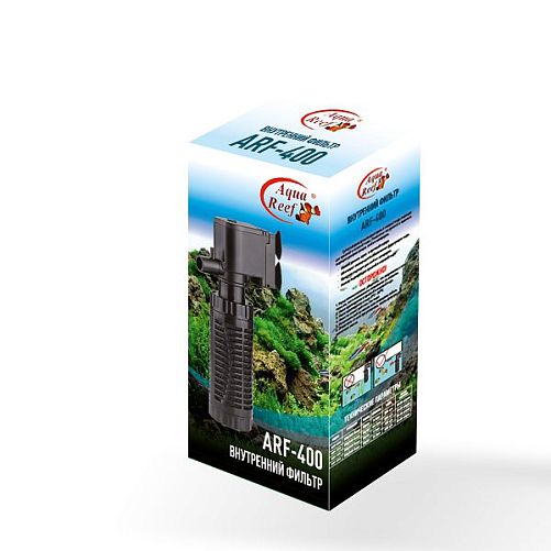 Фильтр-помпа Aqua Reef ARF - 400 на 30-40 л, 4 Вт, 400 л/ч