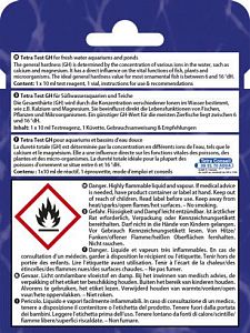 Tetratest GH тест пресной воды на общую жесткость, 10 мл