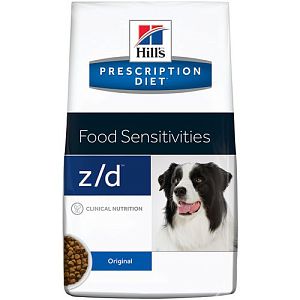 Диета Hill’s Prescription Diet Z/D для собак при острых пищевых аллергиях, 3 кг