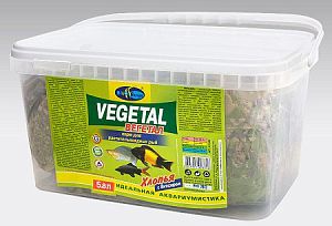 Корм Biodesign ВЕГЕТАЛ для растительноядных рыб, хлопья 5,8 л