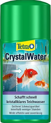 TetraPond CrystalWater кондиционер для очистки прудовой воды от разных видов помутнений, 250 мл