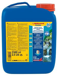 Sera Pond TOXIVEC средство для удаления загрязнений в прудовой воде, 2,5 л