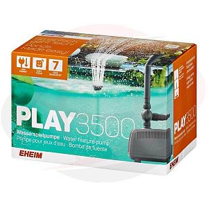 Помпа EHEIM PLAY3500 фонтанная с тремя насадками, 55 Вт, 3200 л/ч, h 2,9 м