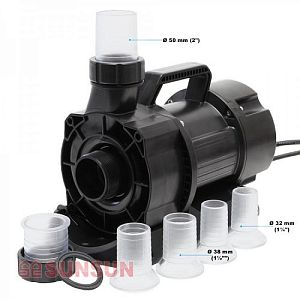 Помпа мультифунциональная SUNSUN CET-26000 с контроллером, керамический вал, влажно-сухая, 60−440 Вт, 26 000 л/ч, подъем воды 8,5 м