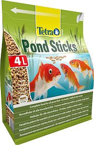 TetraPond Sticks основной корм для всех видов прудовых рыб, палочки 4&nbsp;л