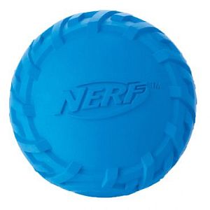 Мяч Nerf резиновый пищащий, серия «Шина»
