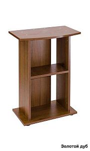 Подставка без дверок Biodesign КЛАССИК 50R чёрная шагрень, плита ЛДСП 16&nbsp;мм, 50х29&times;74&nbsp;см