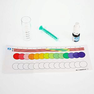 Экспресс-тест JBL ProAquaTest pH 3−10 в пресной и морской воде, диапозон 3−10