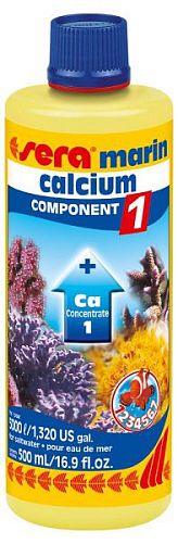 Sera marin COMPONENT 1 Ca добавка кальция для морских аквариумов, 2,5 л