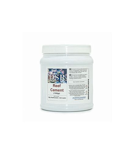Клей DSR Reef Cement для аквариумных декораций на основе цемента, 5 минут, 1,3 кг