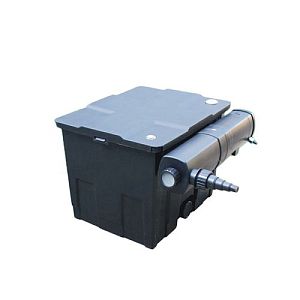Фильтр прудовый проточный SUNSUN CBF-150 многокамерный модульный, совместим с уф-стерилизаторами CUV, 540х515×460 мм, 8000 л/ч