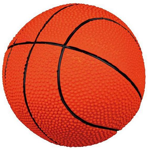 Игрушка-мяч TRIXIE баскетбольный, D 18 см, латекс