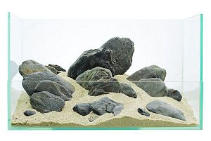 Набор камней GLOXY «Песчанная буря» разных размеров, 20 кг