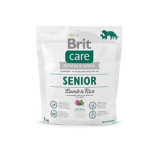 Корм Brit Care Senior All Breed для собак старше 7 лет, ягненок с рисом