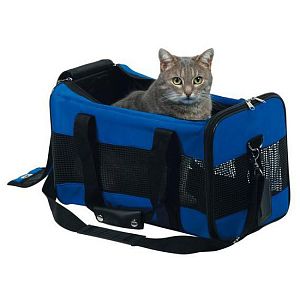 Транспортная сумка TRIXIE Jamie для кошек, 48х27×25 см, синяя