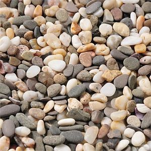 Грунт природный GLOXY Галька морская №1, 8−15 мм, 5 кг