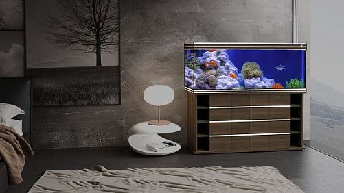 Аквариум Псевдоморе с тумбой STELLEX AQUA 450, 450 л, 151х56х142 см
