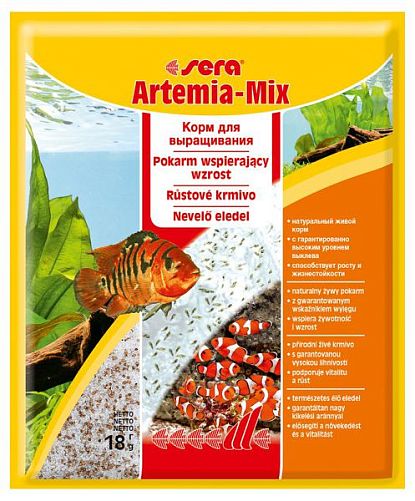 Sera ARTEMIA Mix готовая смесь для выращивания науплий артемии, 18 г