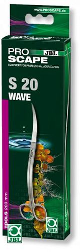 Ножницы JBL ProScape Tool S 20 wave волнистые для ухода за растениями, 20 см