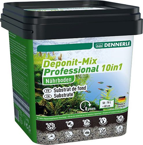 Субстрат питательный Dennerle Deponit Mix Professional 10in1 2,4 кг