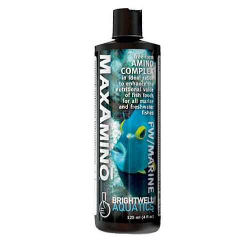 Аминокомплекс Brightwell Aquatics MaxAmino для аквариумных рыб, 125 мл