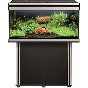 Aquael AluDekor 100&nbsp;аквариум прямой, тёмное дерево, бук, чёрный, 200&nbsp;л