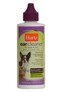 Средство HARTZ Ear Cleaner for Dogs&Cats для очищения ушей кошек и собак, 118 мл