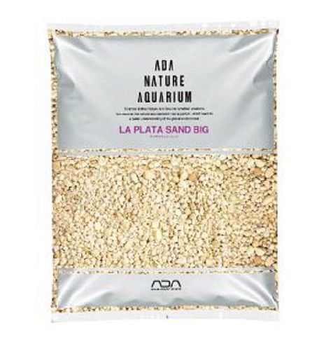 ADA La Plata sand крупный декоративный песок для аквариума, 2 кг ADA La Plata sand крупный декоративный песок для аквариума, 2 кг