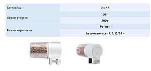 Автоматическая кормушка Barbus на батарейках