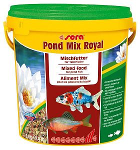 Sera MIX ROYAL корм для прудовых рыб, смесь 10 л