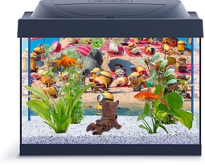 Аквариум Tetra Aquarium Goldfish с Миньонами, 30 л