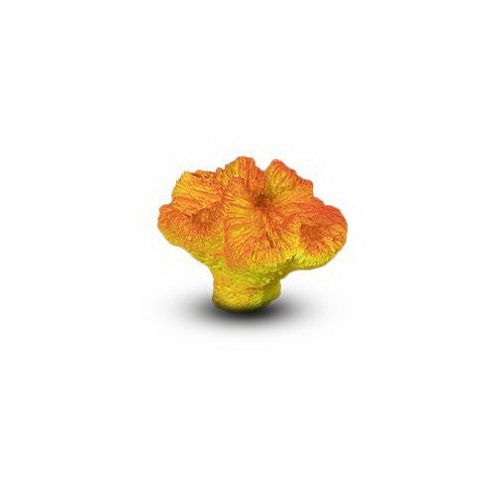 Коралл Лилия Оранжевый 7х7х5 см