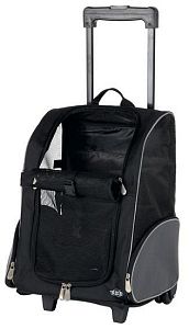Транспортная сумка TRIXIE, 36х50×27 см, черный, серый
