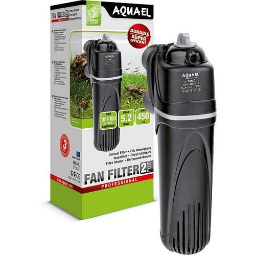 Фильтр внутренний Aquael FAN-2 plus для аквариума до 150 л, 450 л/ч