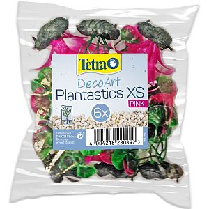 Набор растений Tetra Plantastics XS&nbsp;Pink розовые, 6&nbsp;шт.