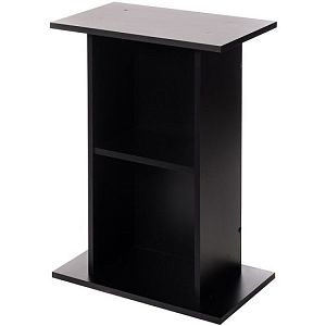 AquaPlus тумба прямая STD под аквариум АК&nbsp;60&nbsp;л, открытая, чёрная