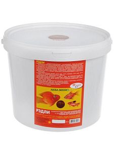 Корм ежедневный Аква Меню Рэдли для усиления окраски аквариумных рыб, хлопья, 11 л, 2 кг