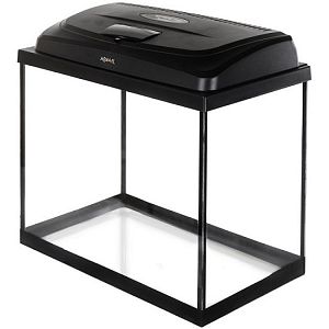 АК Аквариум с крышкой, прямой, черный, 120 л