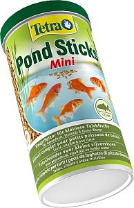 TetraPond Sticks Mini основной корм для мелких прудовых рыб, палочки 1&nbsp;л