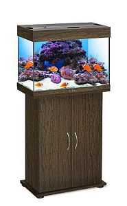 Морской аквариум с&nbsp;тумбой STELLEX AQUA 60, 60&nbsp;л, 56х32&times;118&nbsp;см