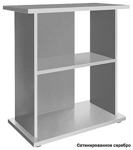 Подставка без дверок Biodesign РИФ 110 чёрная шагрень, влагостойкая плита ЛДСП 16 мм, 71х36×74 см