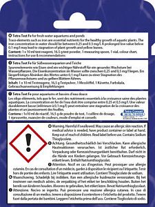 Tetratest FE&nbsp;тест пресной и&nbsp;морской воды на&nbsp;содержание железа, 10&nbsp;мл