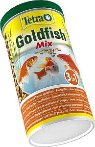 TetraPond Gold Mix корм для золотых рыбок, смесь 1 л