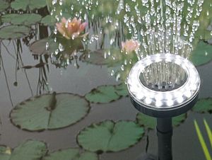 Aquael LIGHT PLAY WHITE насадка с подсветкой для фонтана, белая, 3 Вт