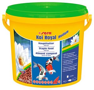 Корм основной Sera KOI ROYAL ST medium для кои 12−25 см, гранулы 3,8 л