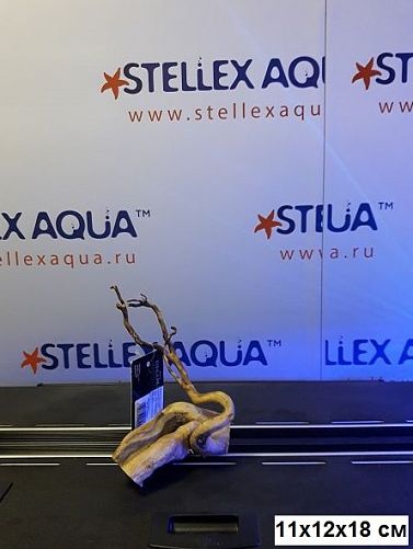 Коряга Aquael DRIFTWOOD S натуральная ветвистая, размер "S", 15-28 см