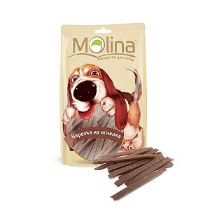 Лакомство Molina «Нарезка из ягненка» для собак, 80 г