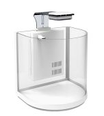 Аквариум дуговой Atman BGT-30 белый, 16 л, 30,4х23х29 см в комплекте внутренний фильтр, LED светильник от интернет-магазина STELLEX AQUA