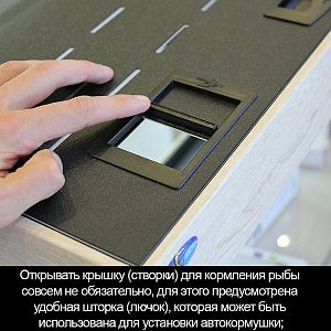 Аквариум START-UP 60&nbsp;венге, светильник LED 11&nbsp;Вт, комплект оборудования